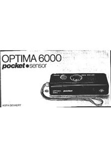 Agfa Optima 6000 manual. Camera Instructions.